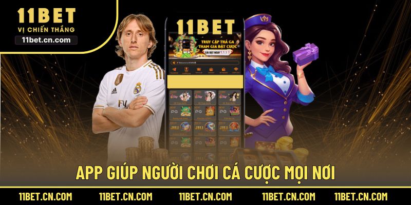 App giúp người chơi cá cược mọi nơi