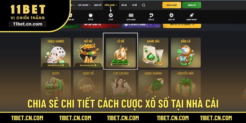 Hướng dẫn 4 bước cược xổ số - lô đề