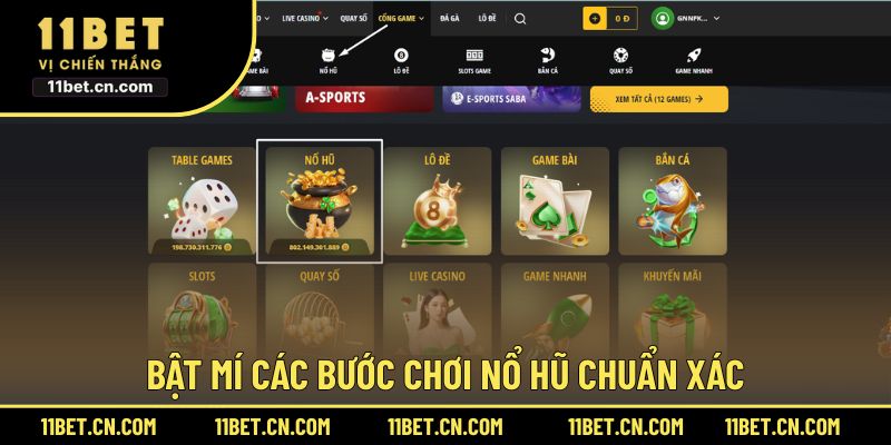 Chia sẻ 4 bước chơi game quay hũ chuẩn xác