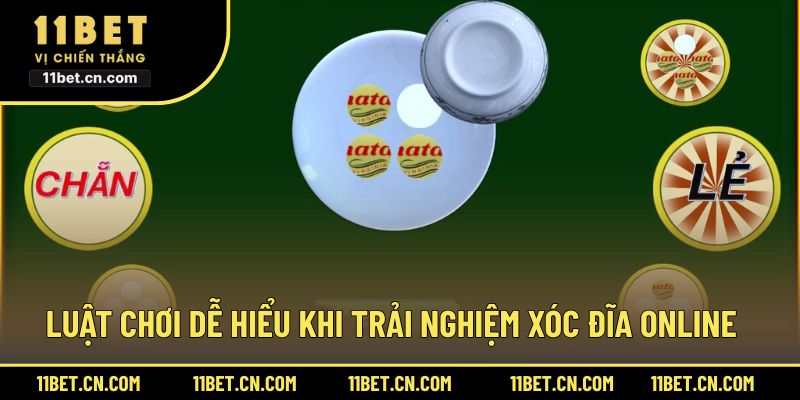 Luật chơi dễ hiểu khi trải nghiệm xóc đĩa online